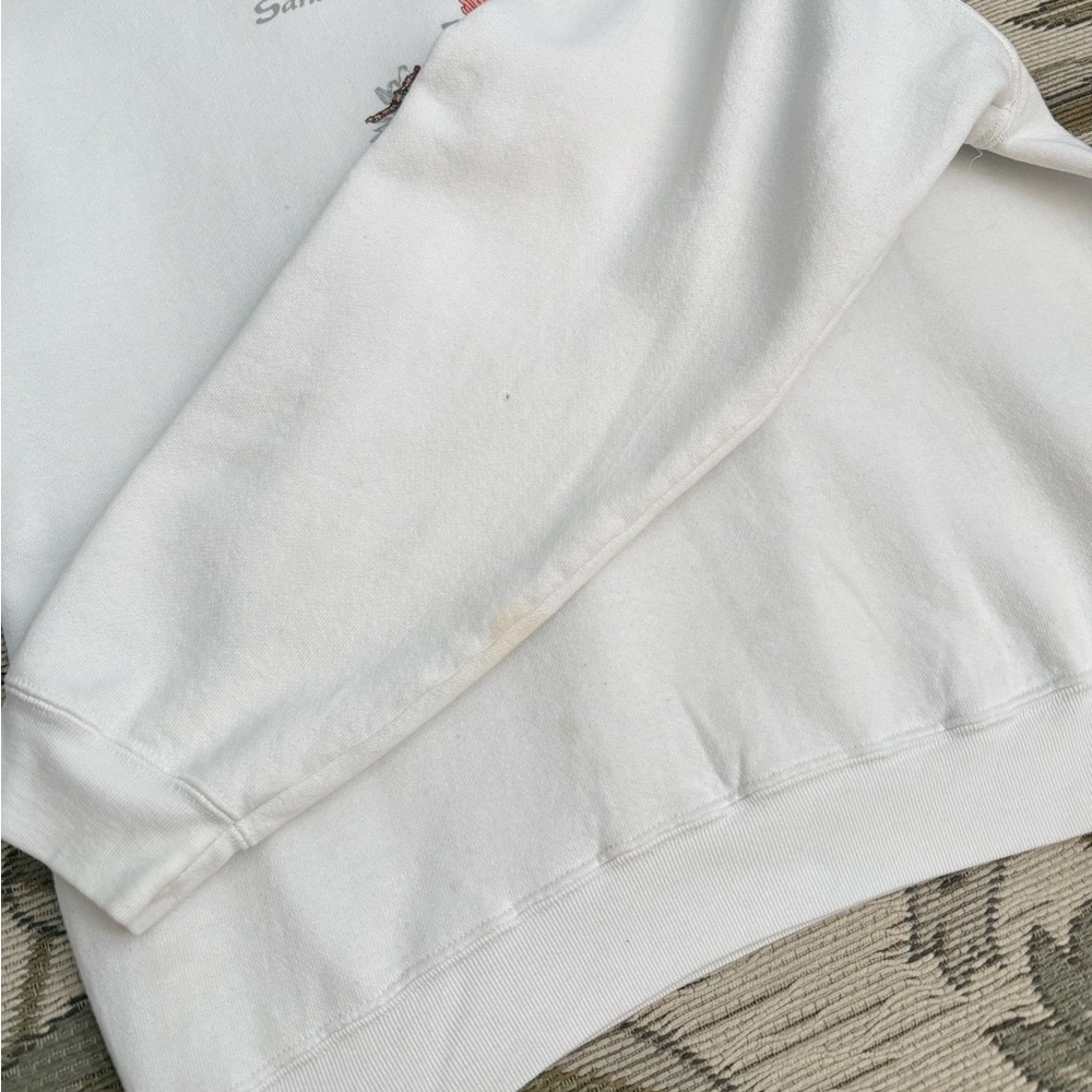 Vintage Sanibel Island Sweatshirt Collared Florida S Small M Medium - Picture 4 of 4